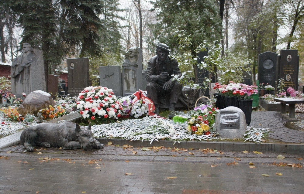 Никулин похоронен. Ваганьковское кладбище Никулина. Никулин на Ваганьковском кладбище могила.
