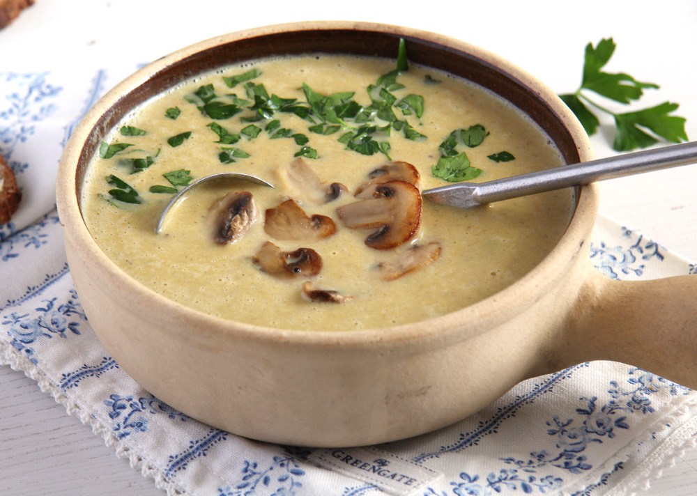 Грибной суп пюре с сыром плавленным рецепт с фото