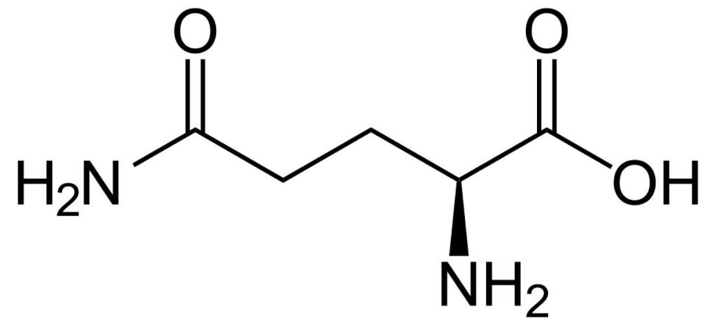 Формула глютамина