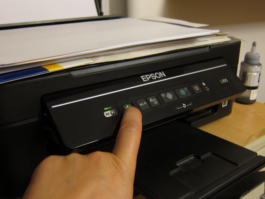 Как промыть картридж струйного принтера epson