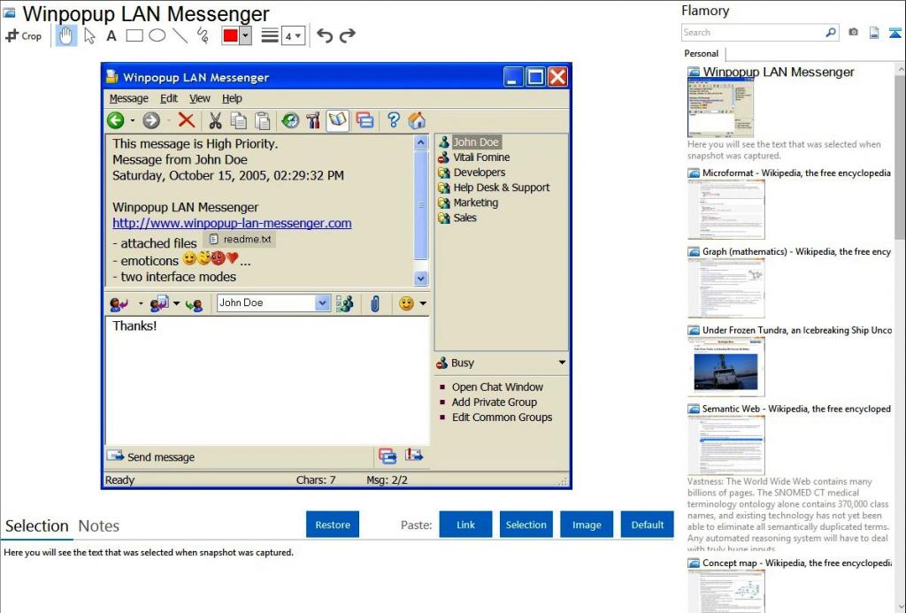 Winpopup LAN Messenger