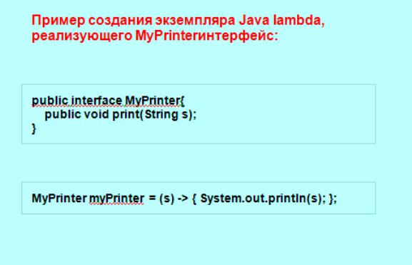 Ссылки на методы как Lambdas