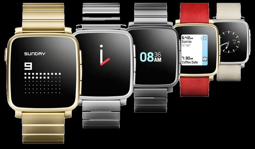 High-tech Pebble Watch