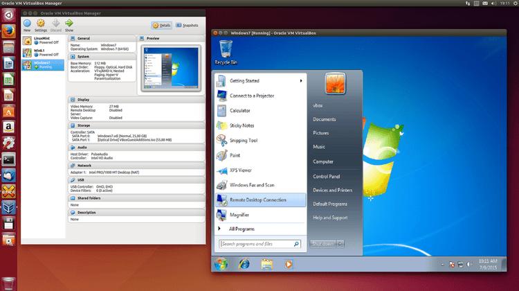 installing windows on a virtual machine