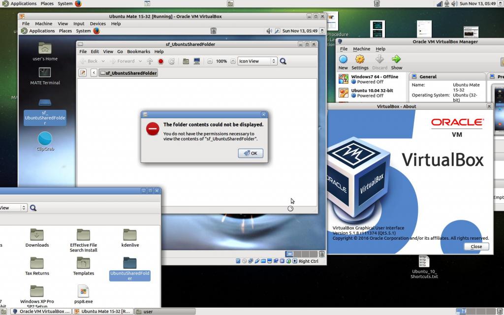 Install VirtualBox on a guest OS