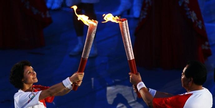 олимпийский факел сочи
