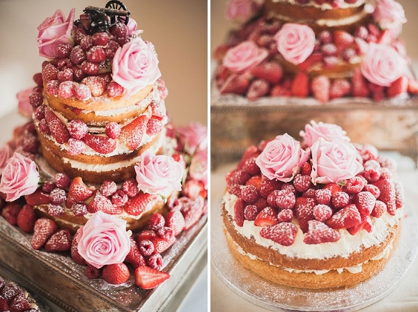 цветы + фрукты для декора торта