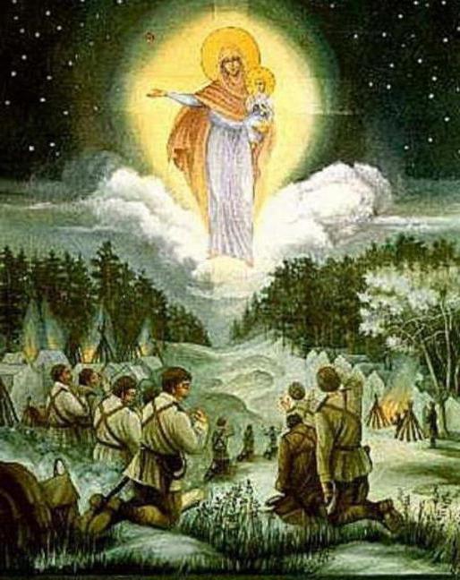 икона Божьей матери Августовская победа