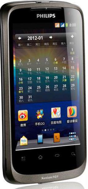 philips xenium w632 specifications