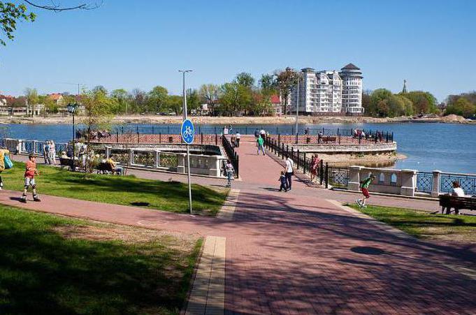 How to get to the upper lake Kaliningrad