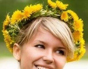 how to weave a wreath of dandelions