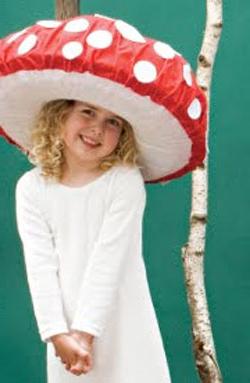 how to make a fly agaric costume