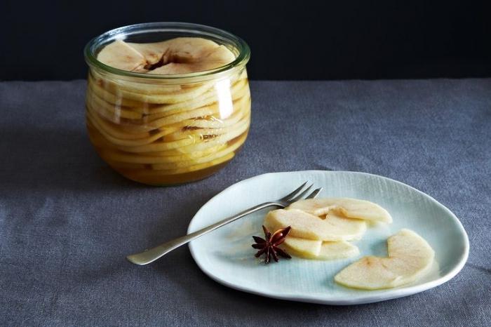 pickled apples for the winter