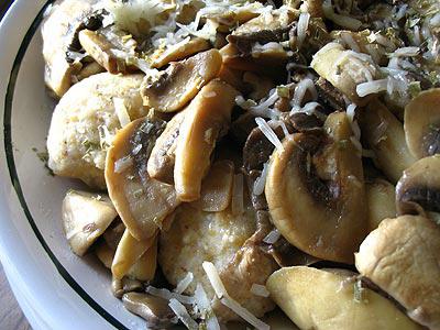 stuffing for dumplings with mushrooms