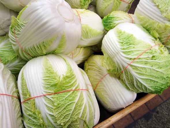 Korean cabbage in Korean recipes