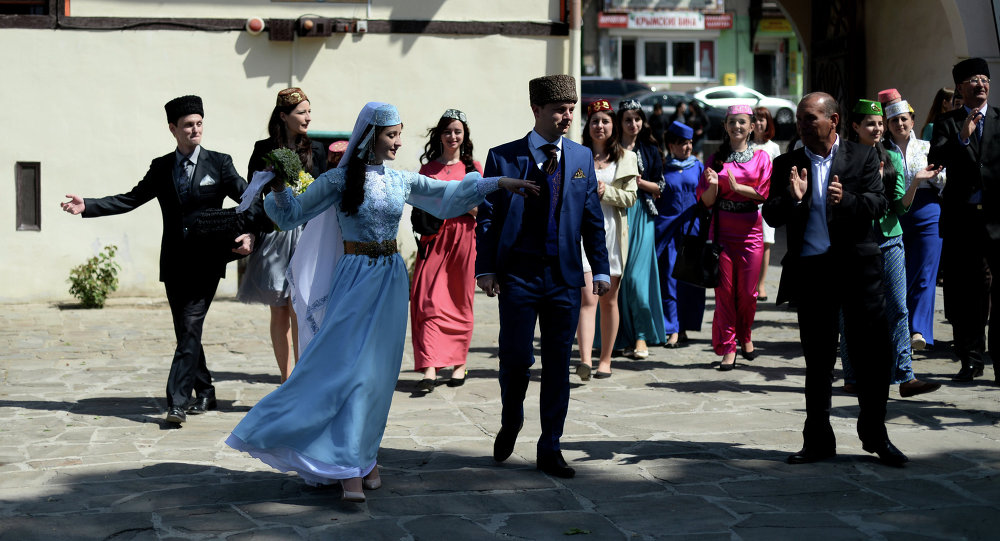 Свадьба крымских татар