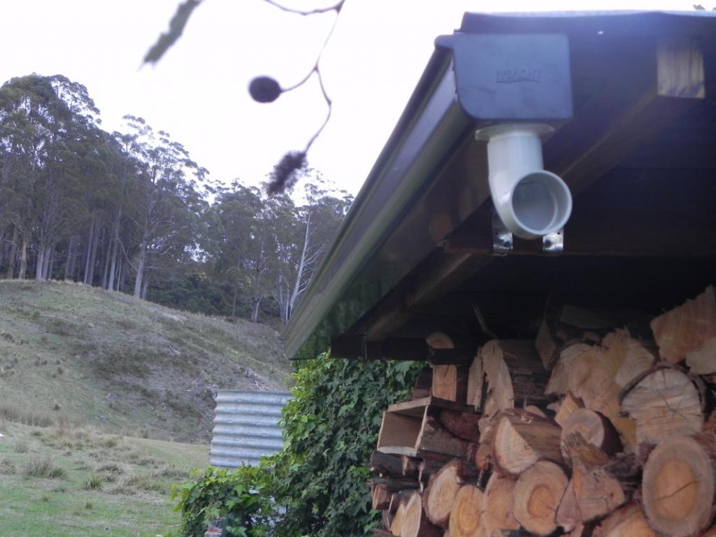 Firewood and pipe