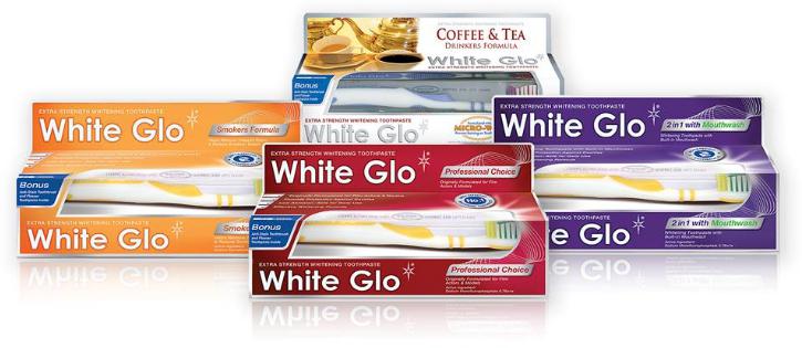 Зубная паста White Glo для чувствительных зубов