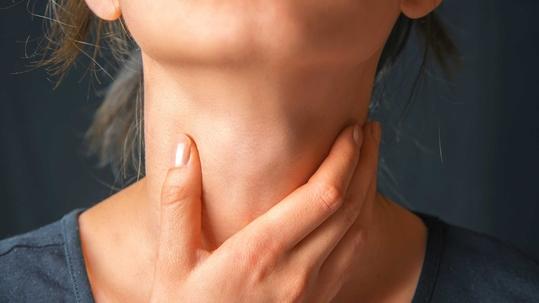 enlarged thyroid gland