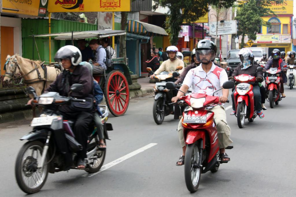 Популярный на Бали транспорт