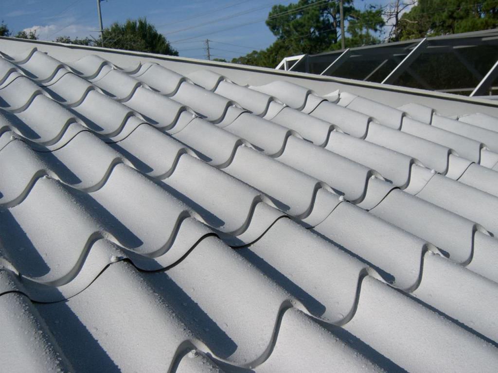 Metal roof