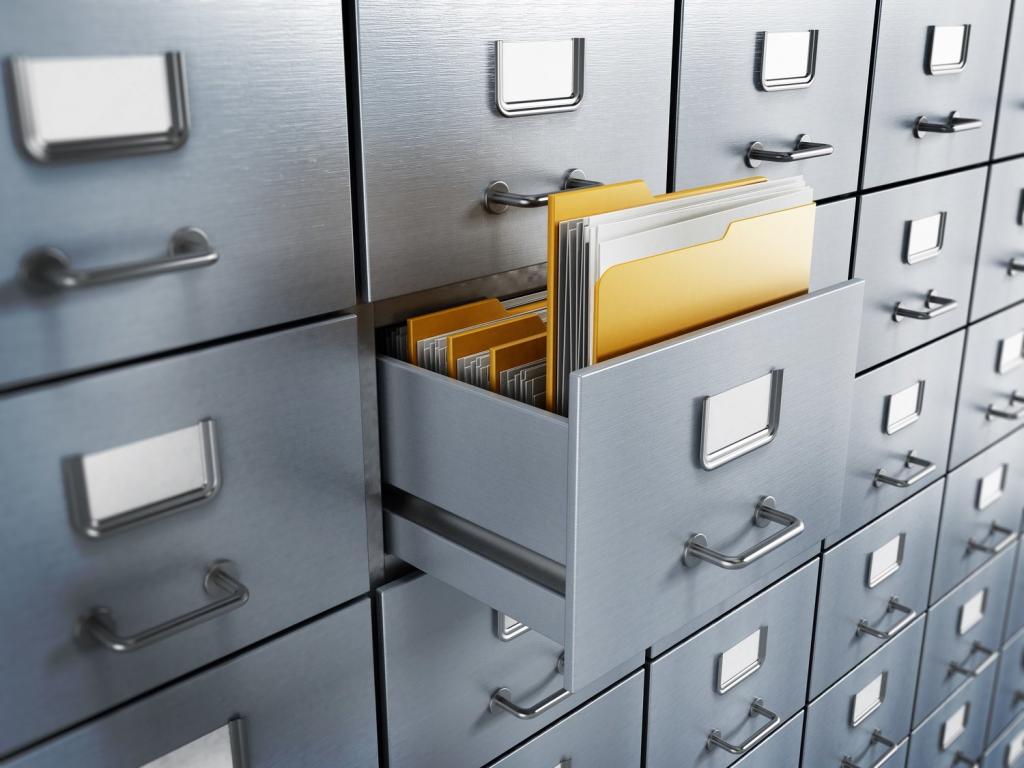 Хранение документов в архиве организации