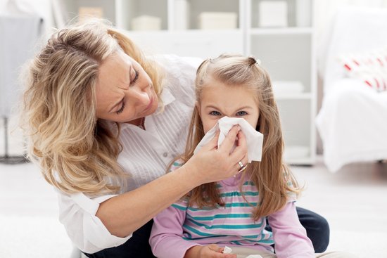 Runny nose in children