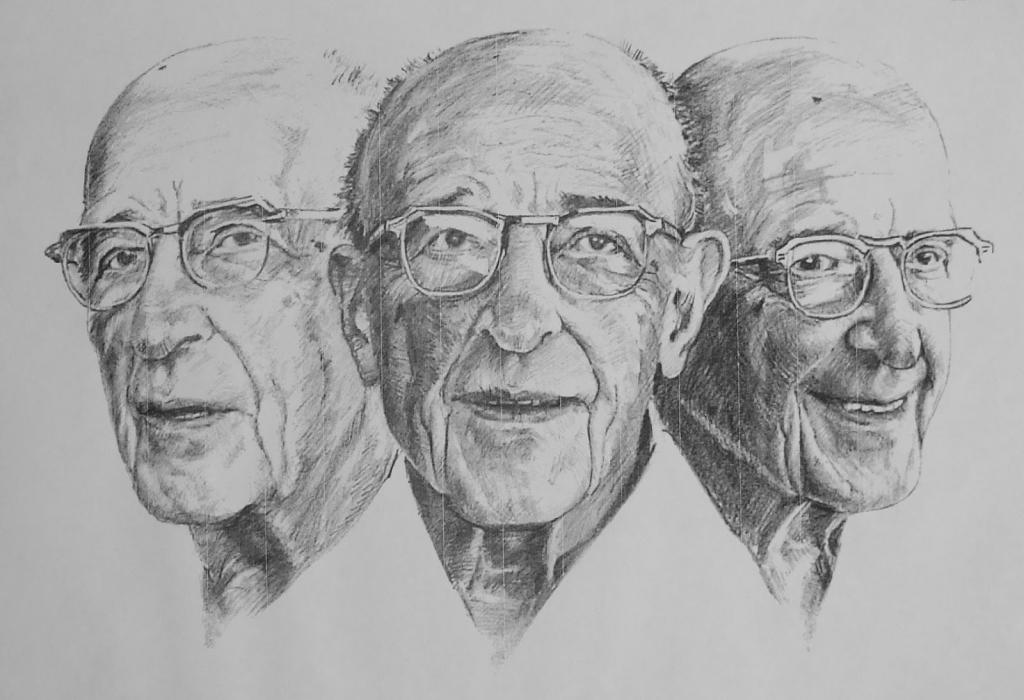 drawing of carl rogers