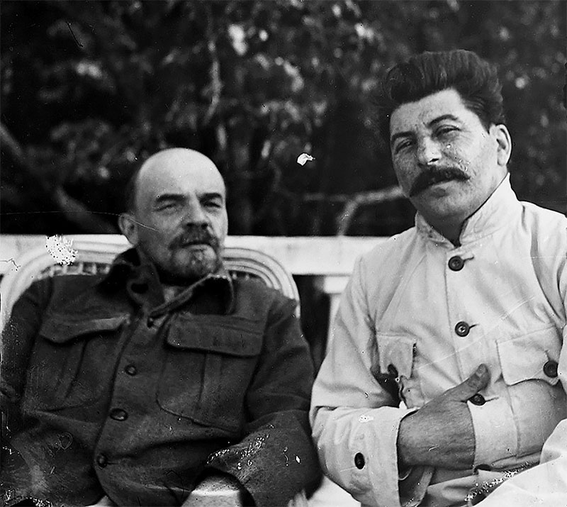Ленин и Сталин в Горках