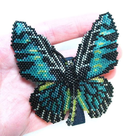 how to make a bow tie from beads