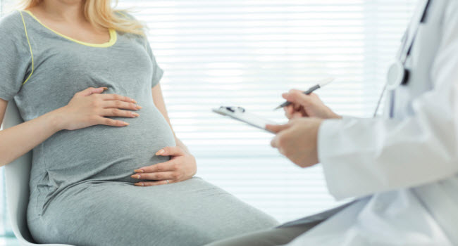 просмотр гинеколога при беременности
