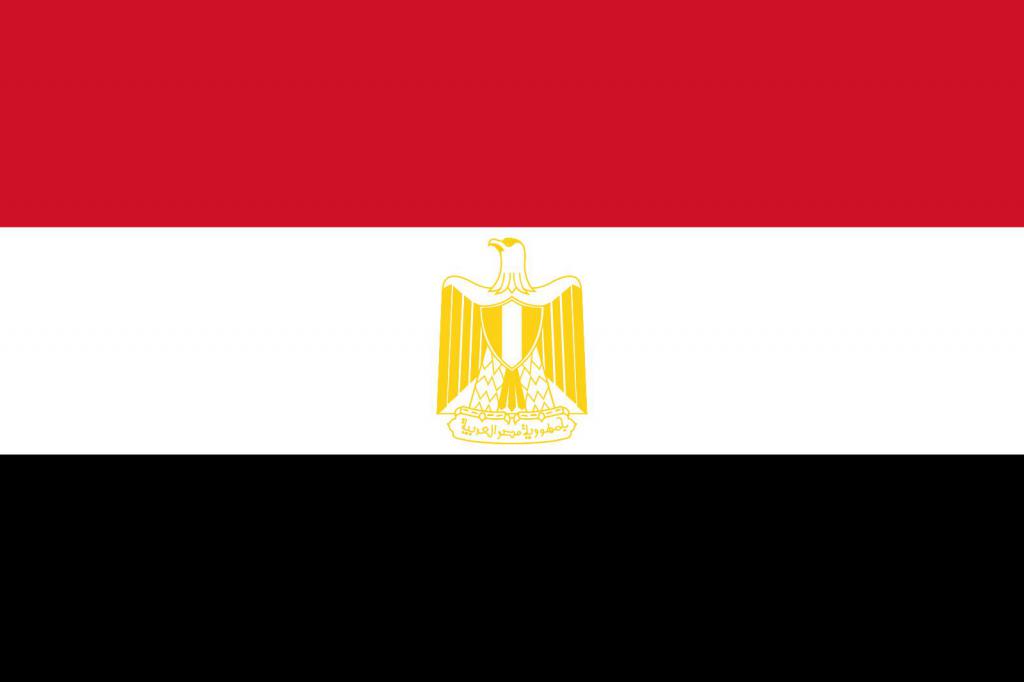 Национальный флаг Египта