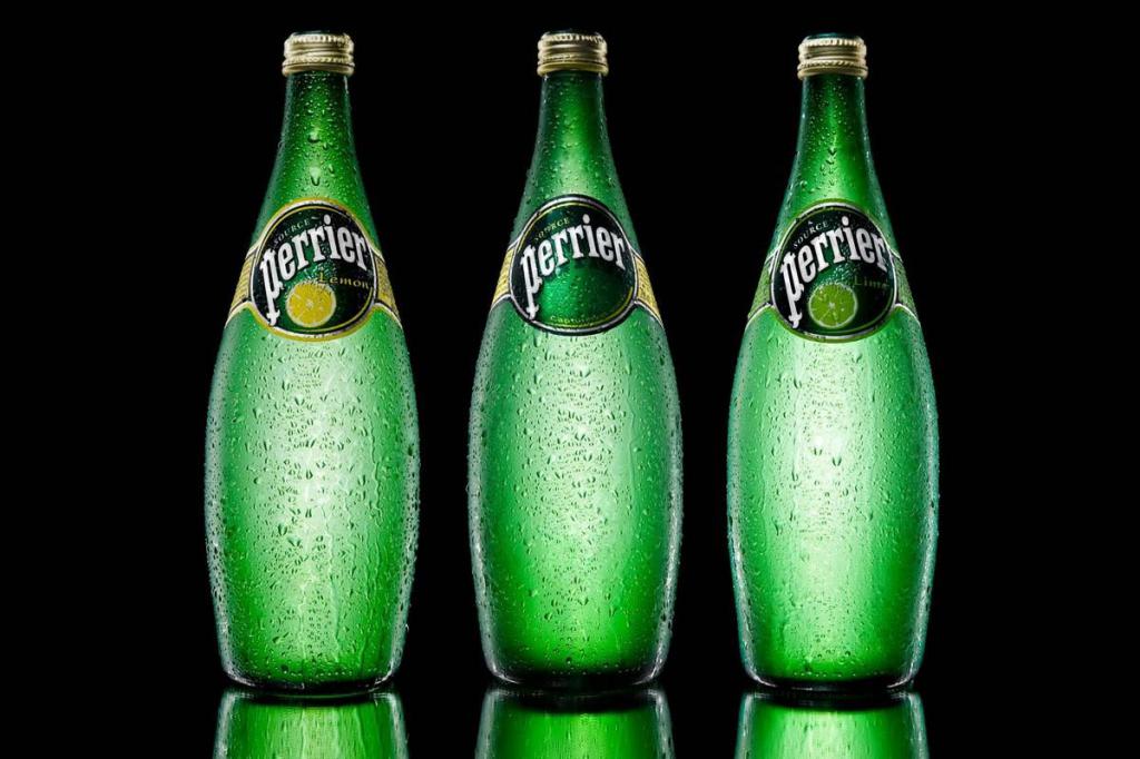 Освежающая вода perrier