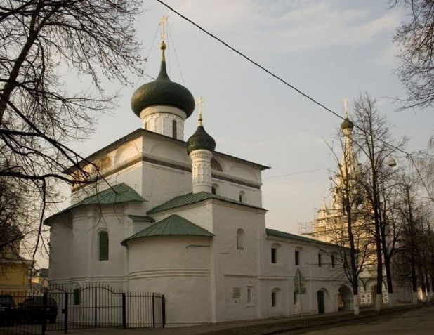Вторая каменная церковь Ярославля