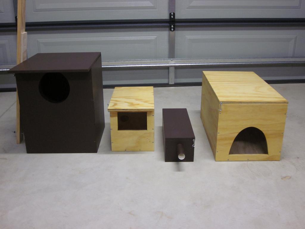 Plywood nests