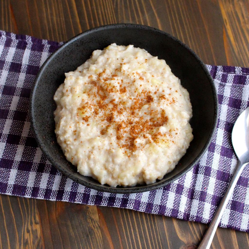 Porridge with banana