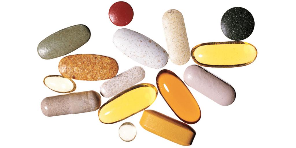 Витамины в капсулах и таблетках