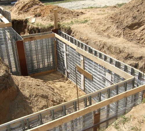 Panel formwork