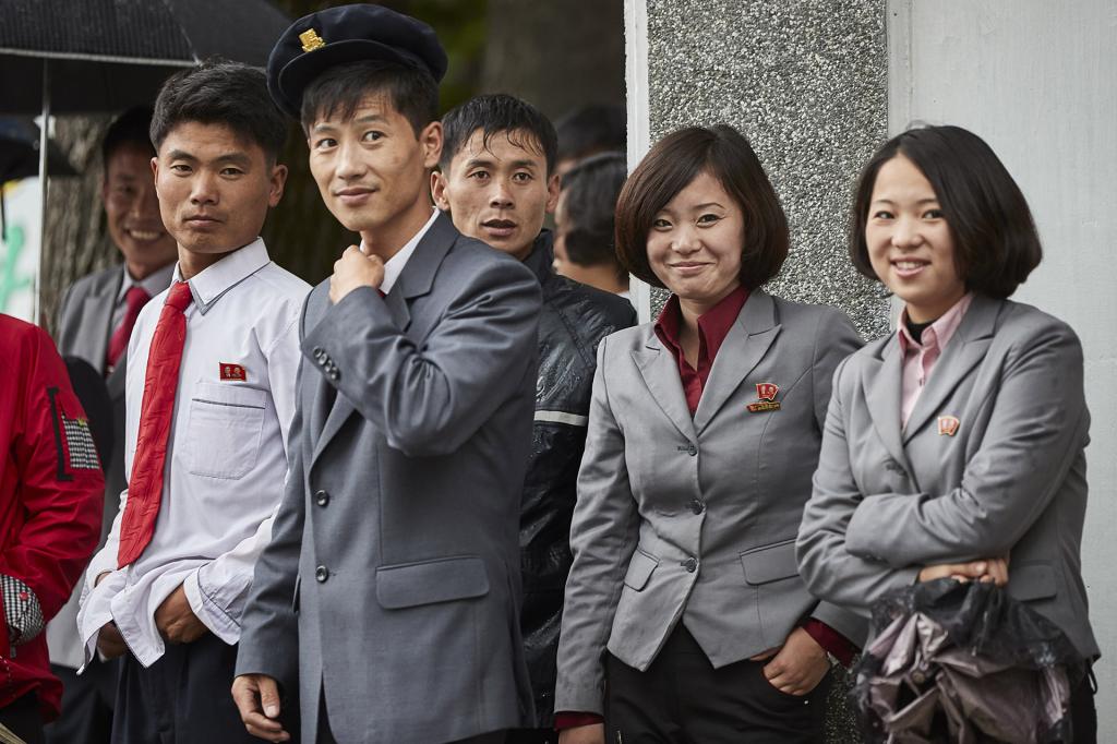 Северокорейские студенты