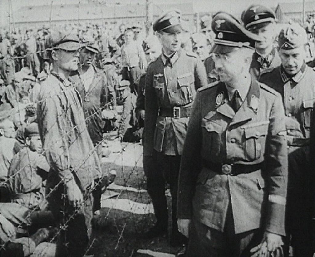 Fascists in a concentration camp