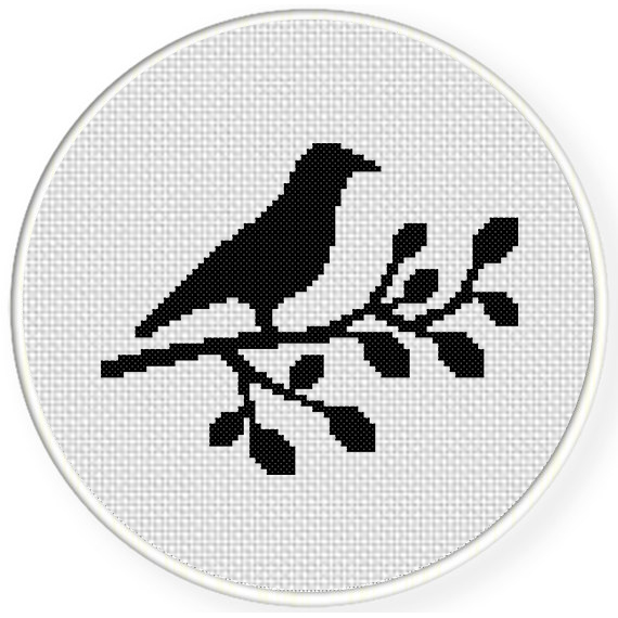 bird embroidery pattern