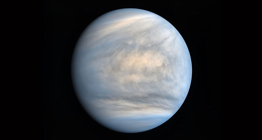 Атмосфера Венеры. Снимок "Акацуки"