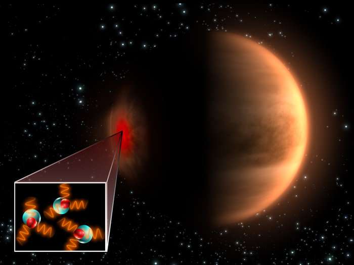 Hydroxyl in the atmosphere of Venus