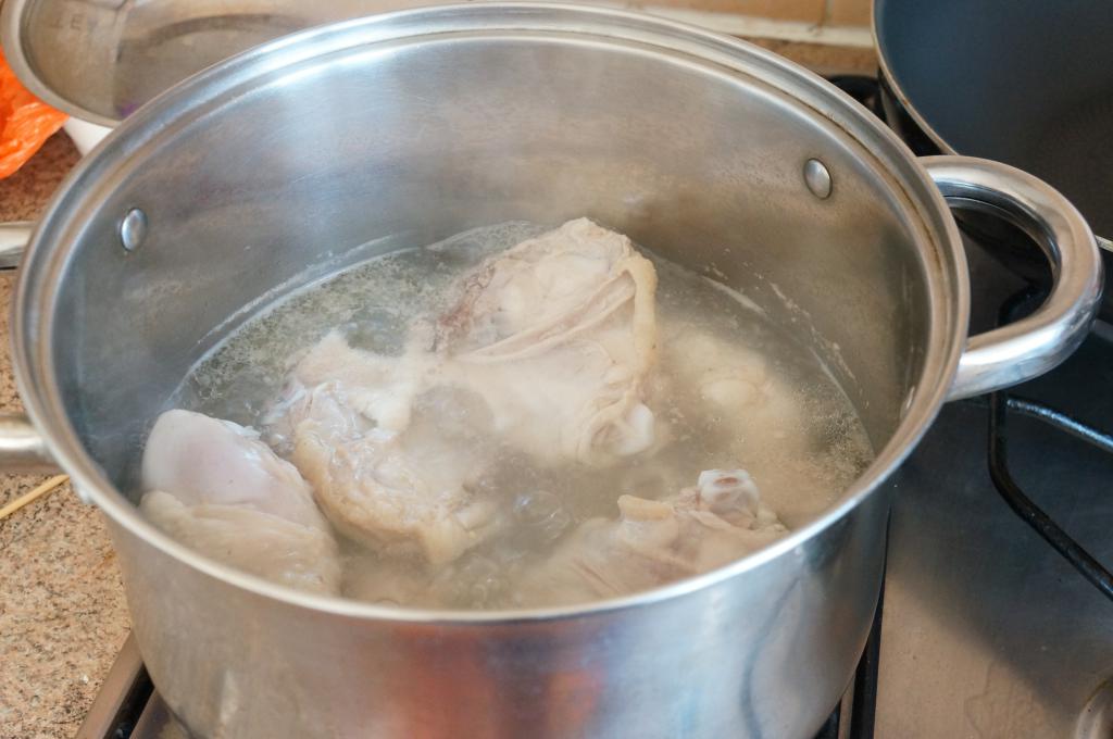 Приготовление куриной голени