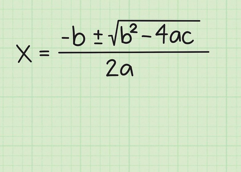 формула корня квадратного уравнения