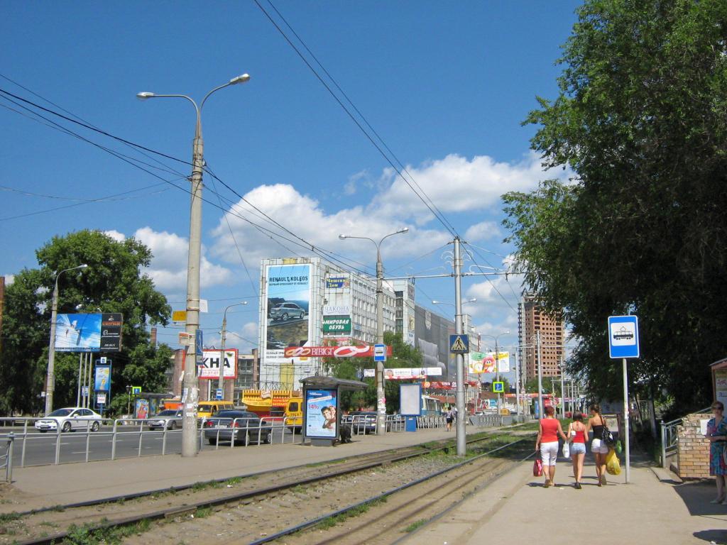Ремонт трамвайных путей в самаре на новосадовой. Улица Ново-Садовая Самара.