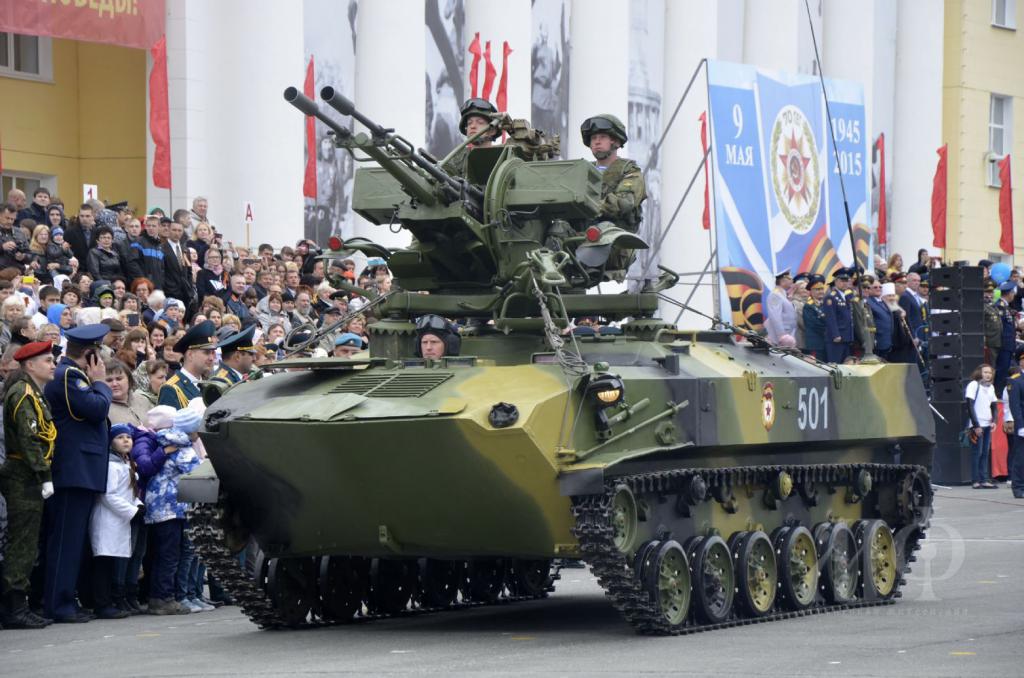 Victory Parade in Ulyanovsk