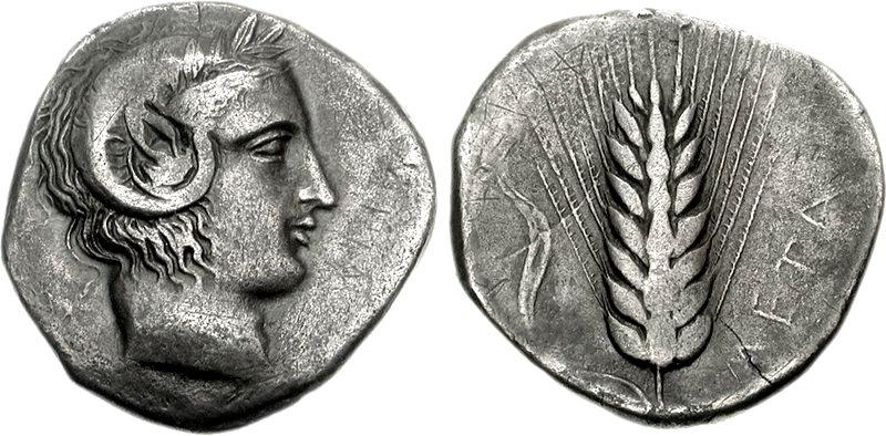 barley on ancient coins