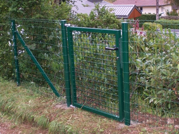 fence with gate