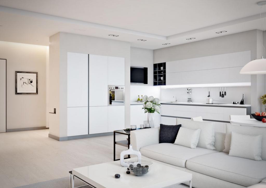 Обустройство однокомнатной квартиры: идеи дизайна, расстановка мебели, освещение